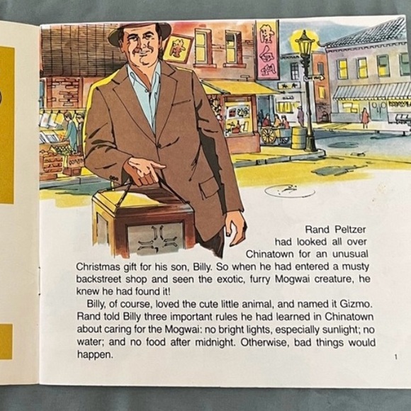 Gremlins See, Read, Hear Vinyl Record Set - Picture 5 of 6